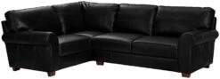 Habitat Salisbury Leather Right Hand Corner Sofa - Black 13 Habitat Salisbury Leather Right Hand Corner Sofa - Black -Habitat Store 1958319 R Z015A