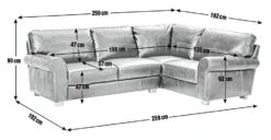 Habitat Salisbury Leather Left Hand Corner Sofa - Tan 11 Habitat Salisbury Leather Left Hand Corner Sofa - Tan -Habitat Store 1995183 R E001