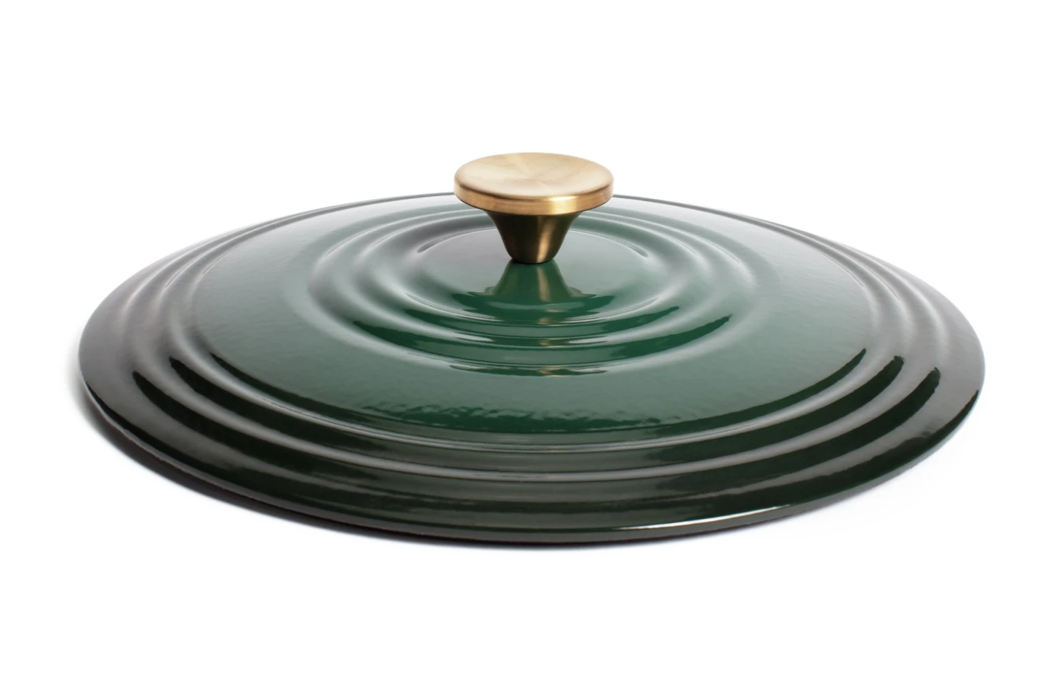 Habitat 5.3 Litre Cast Iron Casserole Dish - Green 4 Habitat 5.3 Litre Cast Iron Casserole Dish - Green - Image 4