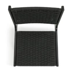 Habitat Faro Woven Paper Rope And Oak Accent Chair - Black 17 Habitat Faro Woven Paper Rope And Oak Accent Chair - Black -Habitat Store 2013112 R Z005A