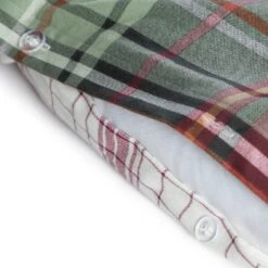 Habitat Red Brushed Check Bedding Set - Single -Habitat Store 2019408 R Z004A