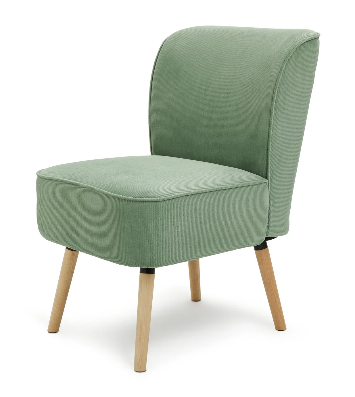 Habitat Eppy Fabric Accent Chair - Mint Green 5 Habitat Eppy Fabric Accent Chair - Mint Green - Image 5