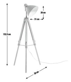 Habitat Industrial Tripod Floor Lamp -Habitat Store 2023683 R E001