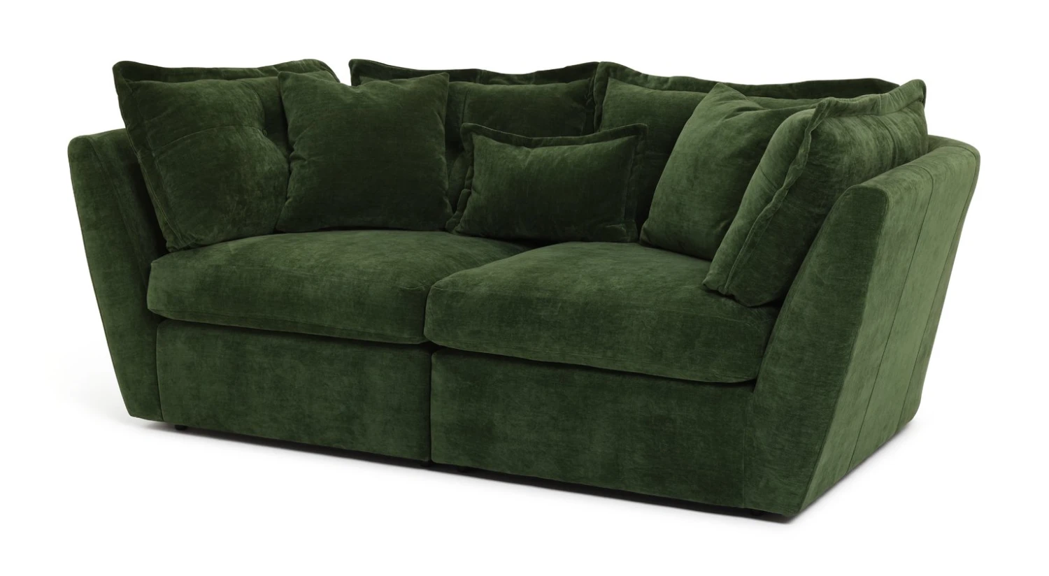 Habitat Jacques Large 3 Seater Sofa - Moss Green 5 Habitat Jacques Large 3 Seater Sofa - Moss Green - Image 5