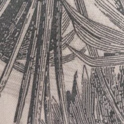 Habitat Palm Print Grey Floor Cushion 8 Habitat Palm Print Grey Floor Cushion -Habitat Store 2029450 R B005