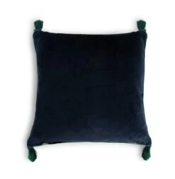 Habitat Botanical Print Velvet Cushion - Multi - 43x43cm -Habitat Store 2062840 R Z002A