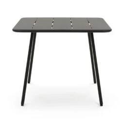 Habitat Indu 4 Seater Metal Patio Set - Black 12 Habitat Indu 4 Seater Metal Patio Set - Black -Habitat Store 2063746 R Z003A