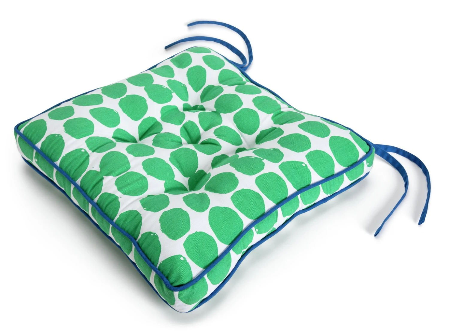 Habitat Abstract Pack Of 2 Seat Cushion - Green 1 Habitat Abstract Pack Of 2 Seat Cushion - Green