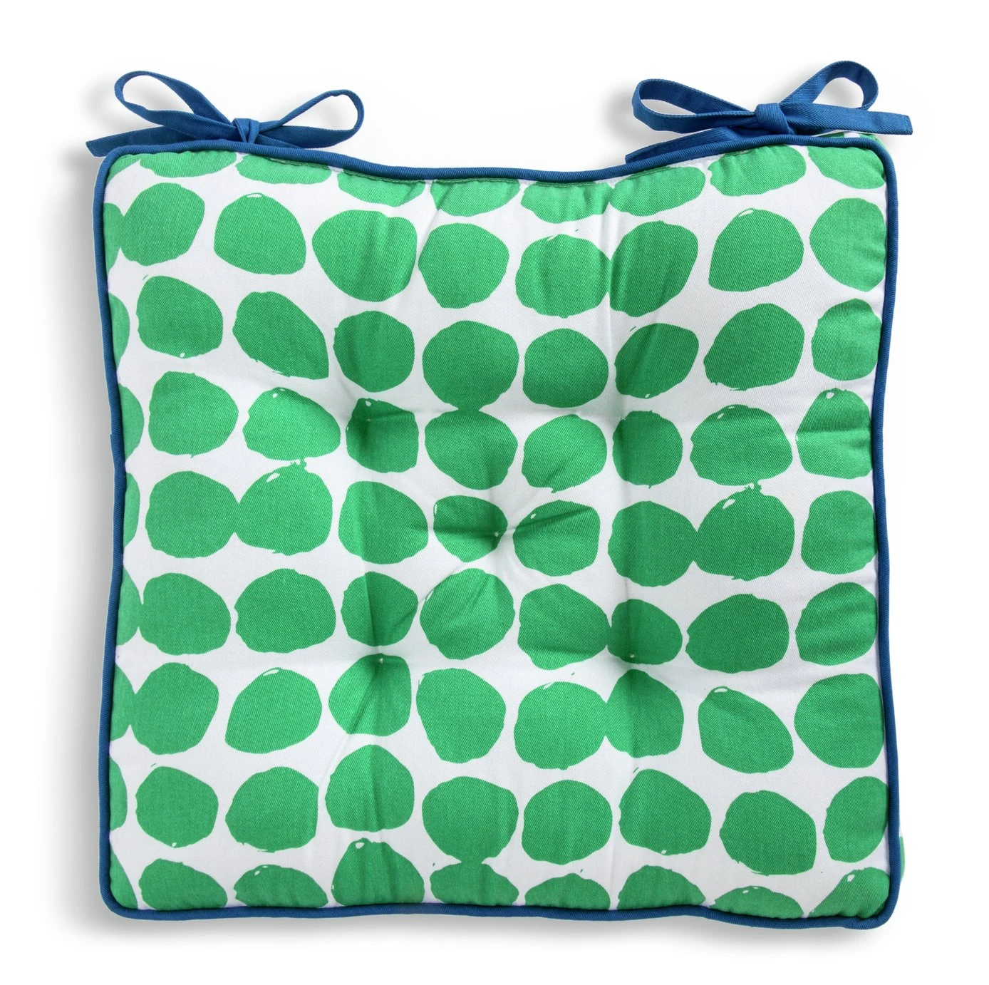 Habitat Abstract Pack Of 2 Seat Cushion - Green 5 Habitat Abstract Pack Of 2 Seat Cushion - Green - Image 5