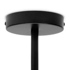 Habitat Opal Metal Bathroom Flush Ceiling Light - Black 10 Habitat Opal Metal Bathroom Flush Ceiling Light - Black -Habitat Store 2067405 R Z003A