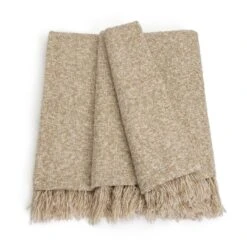 Habitat Boucle Throw - Neutral -125x150cm