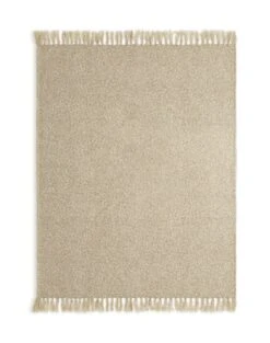 Habitat Boucle Throw - Neutral -125x150cm -Habitat Store 2070306 R Z004A