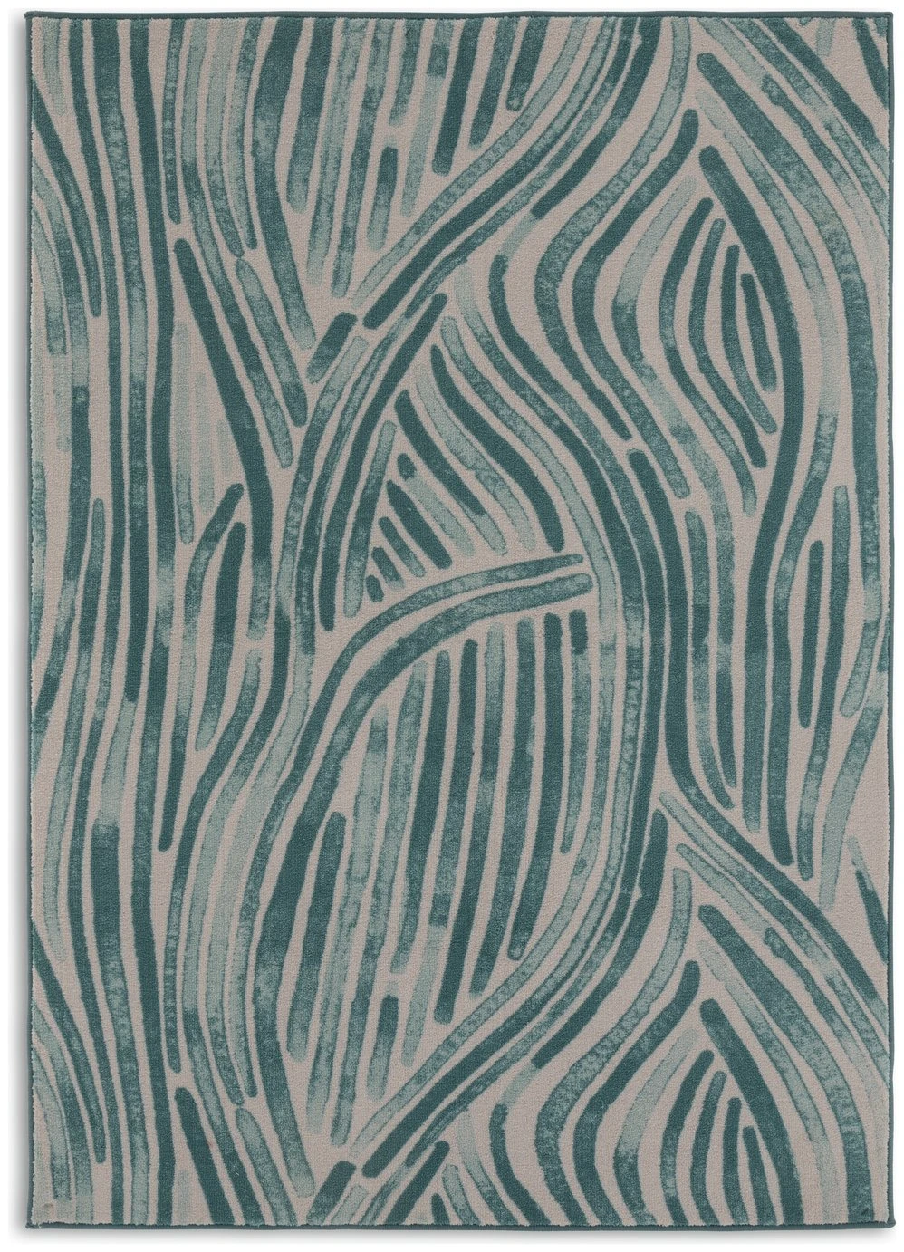 Habitat Herbalist Flatweave Rug - 120X170cm - Blue & White 1 Habitat Herbalist Flatweave Rug - 120X170cm - Blue & White