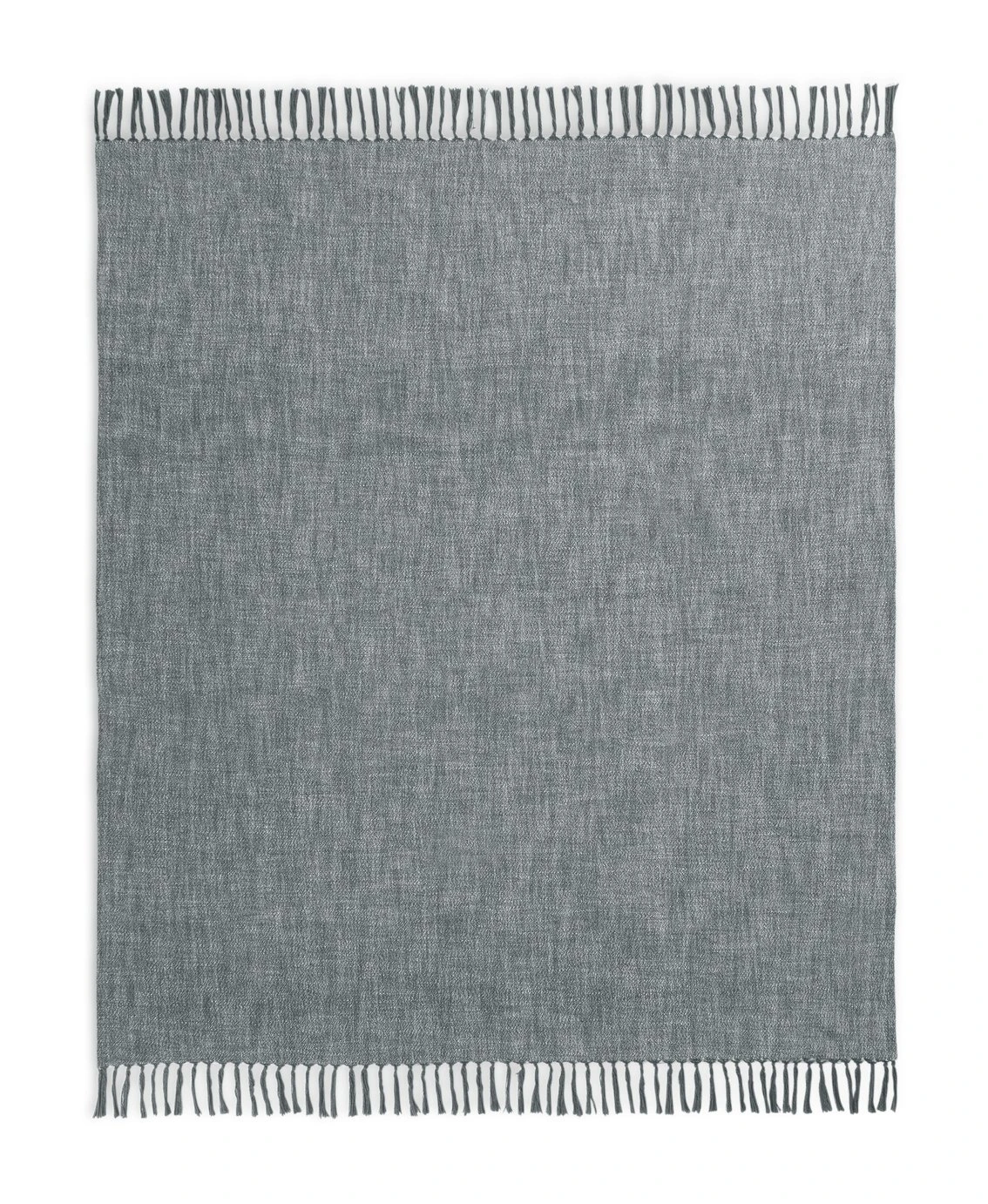 Habitat Recycled Throw - Grey - 150x200cm 5 Habitat Recycled Throw - Grey - 150x200cm - Image 5