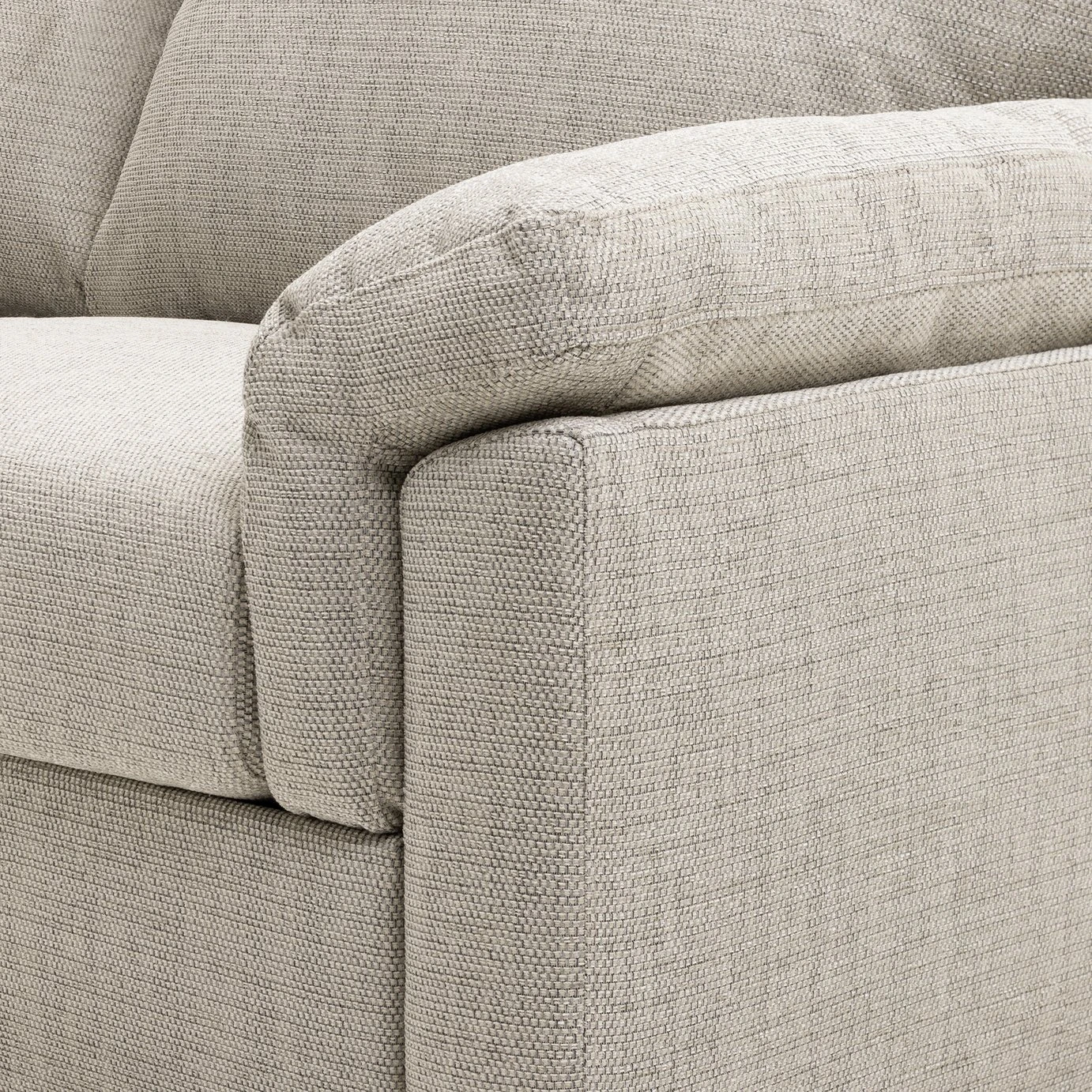 Habitat Florence Fabric 3 Seater Sofa - Cream 8 Habitat Florence Fabric 3 Seater Sofa - Cream - Image 8