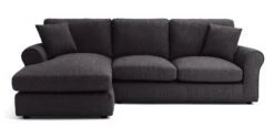Habitat Lisbon Fabric Left Hand Corner Chaise Sofa- Charcoal 11 Habitat Lisbon Fabric Left Hand Corner Chaise Sofa- Charcoal -Habitat Store 2078092 R Z002A