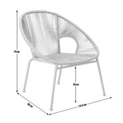 Habitat Nordic Spring Rattan Effect Garden Chair - Grey 9 Habitat Nordic Spring Rattan Effect Garden Chair - Grey -Habitat Store 2159818 R E001