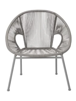 Habitat Nordic Spring Rattan Effect Garden Chair - Grey 10 Habitat Nordic Spring Rattan Effect Garden Chair - Grey -Habitat Store 2159818 R Z002A