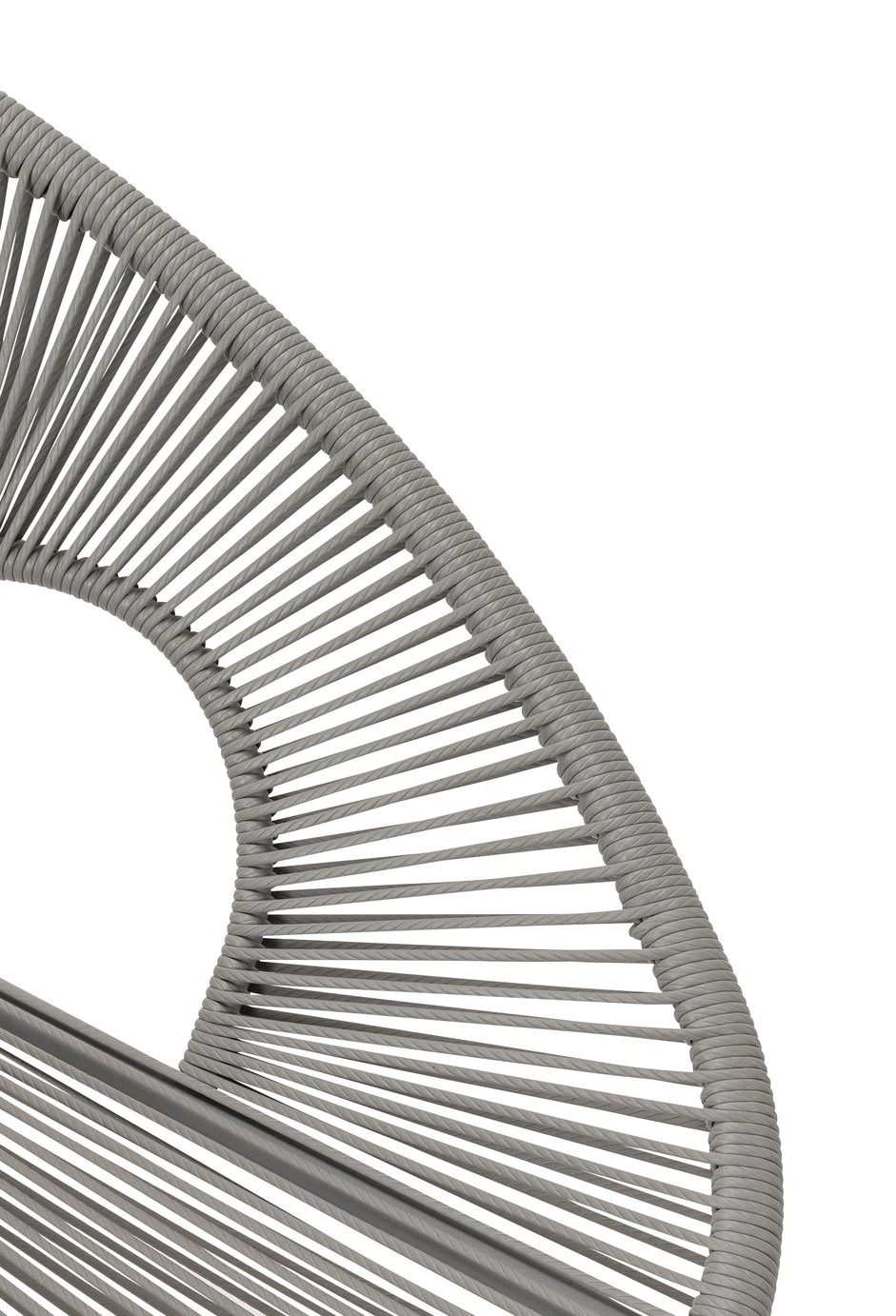 Habitat Nordic Spring Rattan Effect Garden Chair - Grey 6 Habitat Nordic Spring Rattan Effect Garden Chair - Grey - Image 6