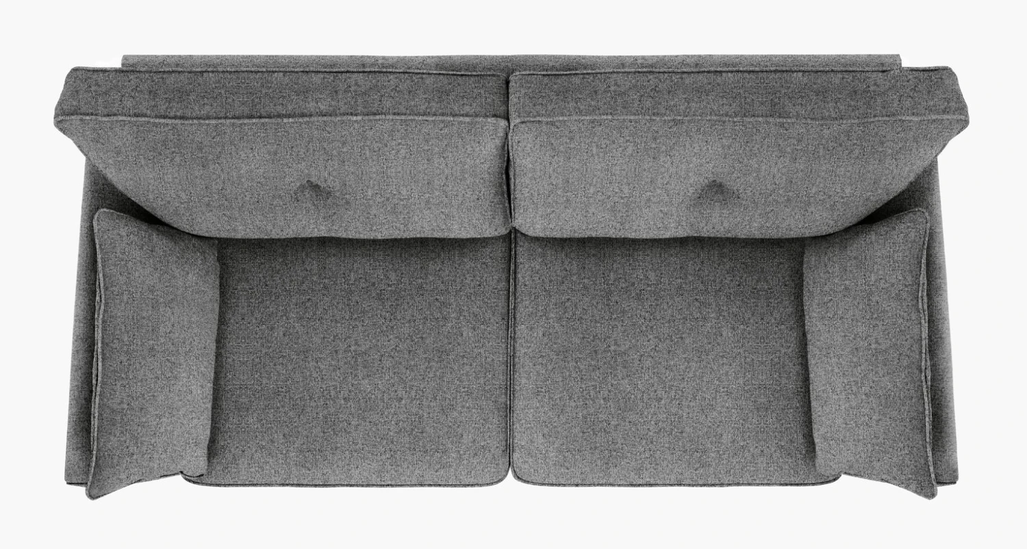 Habitat Isla 3 Seater Fabric Sofa - Grey 7 Habitat Isla 3 Seater Fabric Sofa - Grey - Image 7