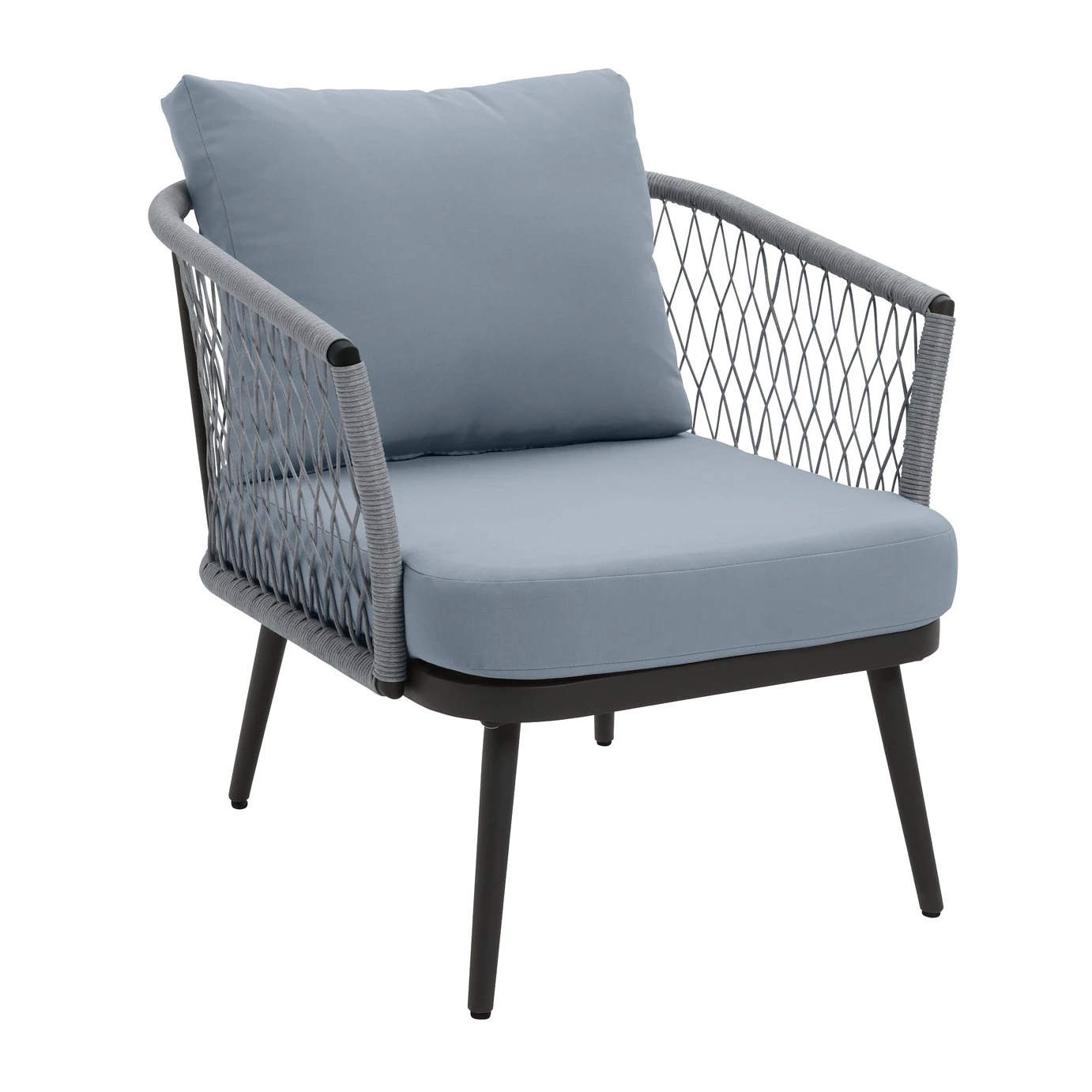 Habitat Somerset 2 Seater Rattan Effect Garden Bistro Set 6 Habitat Somerset 2 Seater Rattan Effect Garden Bistro Set - Image 6