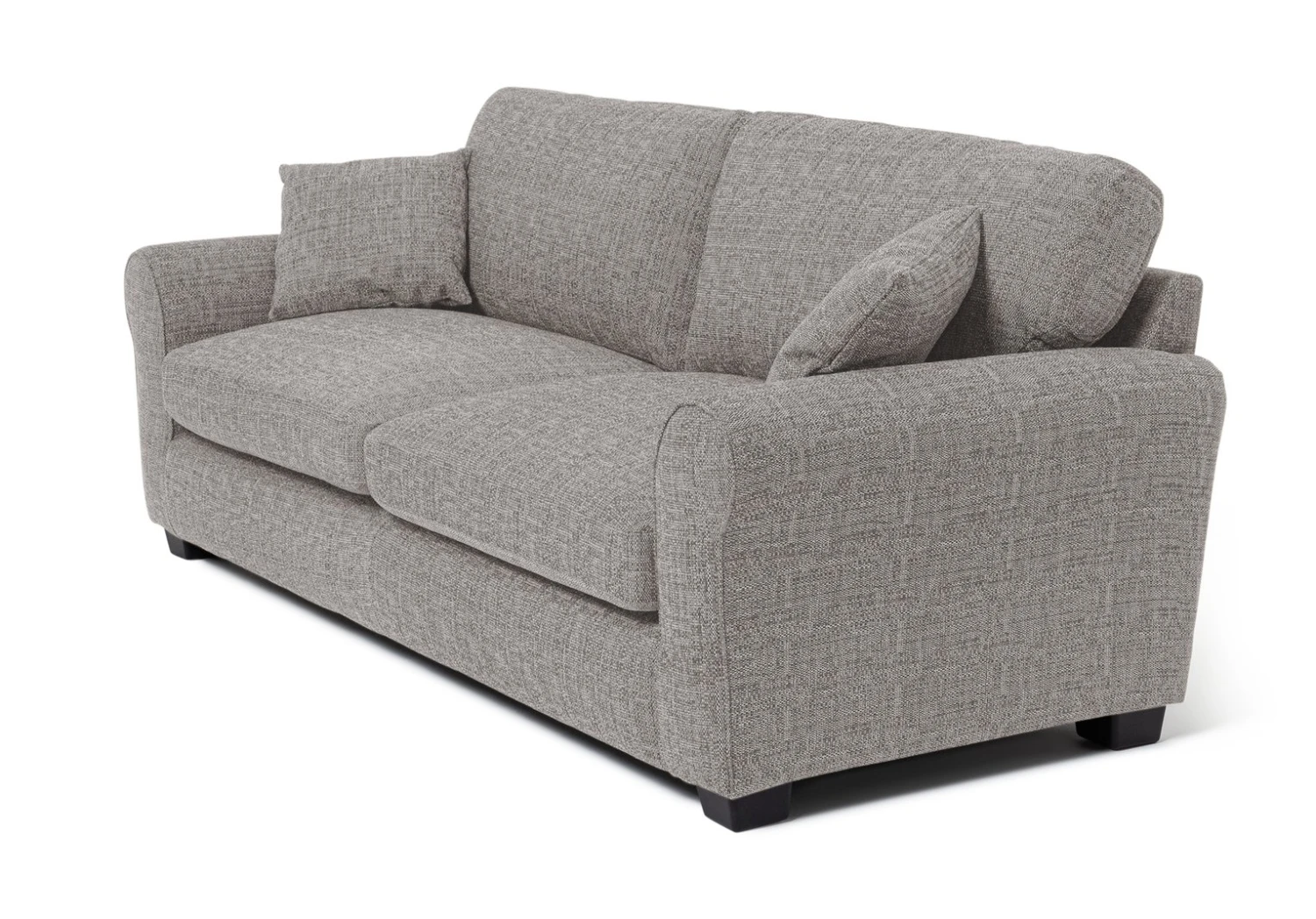 Habitat Lisbon Fabric 4 Seater Sofa - Grey 7 Habitat Lisbon Fabric 4 Seater Sofa - Grey - Image 7