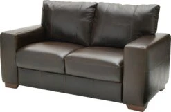 Habitat Eton Leather 2 Seater Sofa - Chocolate 12 Habitat Eton Leather 2 Seater Sofa - Chocolate -Habitat Store 2263728 R Z003A UC17555292