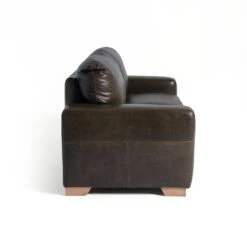 Habitat Eton Leather 3 Seater Sofa - Chocolate 17 Habitat Eton Leather 3 Seater Sofa - Chocolate -Habitat Store 2271813 R Z004A