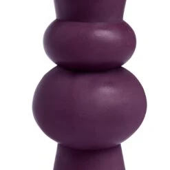 Habitat Turned Shaped Large Candle - Unscented -Habitat Store 2721143 R Z003A