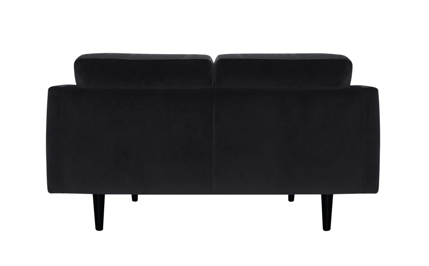 Habitat Jacob Fabric 2 Seater Sofa - Black 4 Habitat Jacob Fabric 2 Seater Sofa - Black - Image 4
