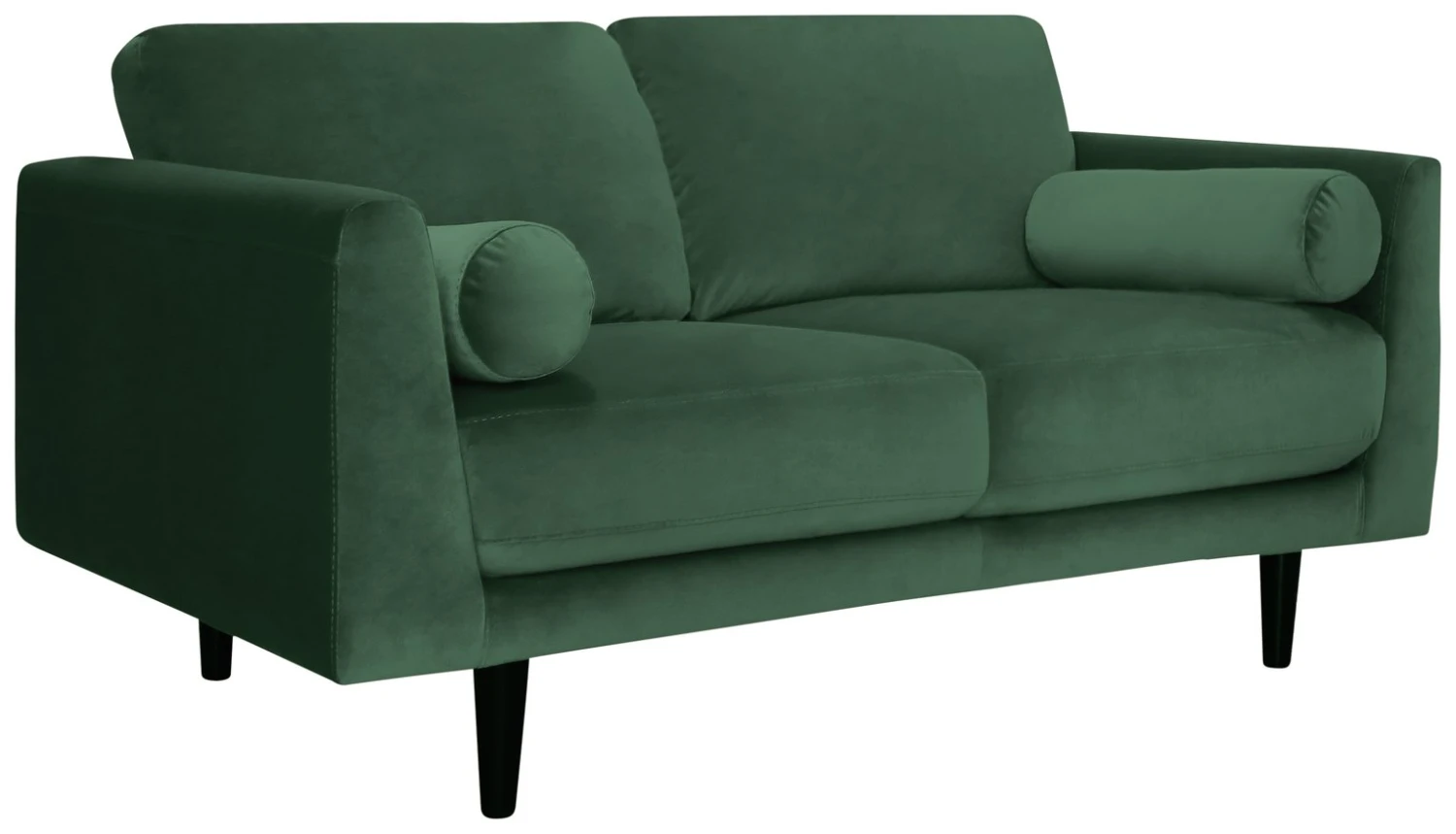 Habitat Jacob Fabric 2 Seater Sofa - Emerald Green 5 Habitat Jacob Fabric 2 Seater Sofa - Emerald Green - Image 5