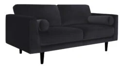Habitat Jacob Fabric 3 Seater Sofa - Black 12 Habitat Jacob Fabric 3 Seater Sofa - Black -Habitat Store 2910208 R Z004A
