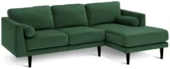 Habitat Jacob Velvet Right Hand Corner Sofa - Emerald Green 10 Habitat Jacob Velvet Right Hand Corner Sofa - Emerald Green -Habitat Store 2910291 R Z003A