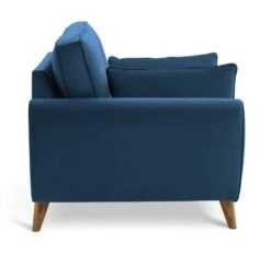 Habitat Iris Fabric Armchair - Navy -Habitat Store 2910631 R Z004A