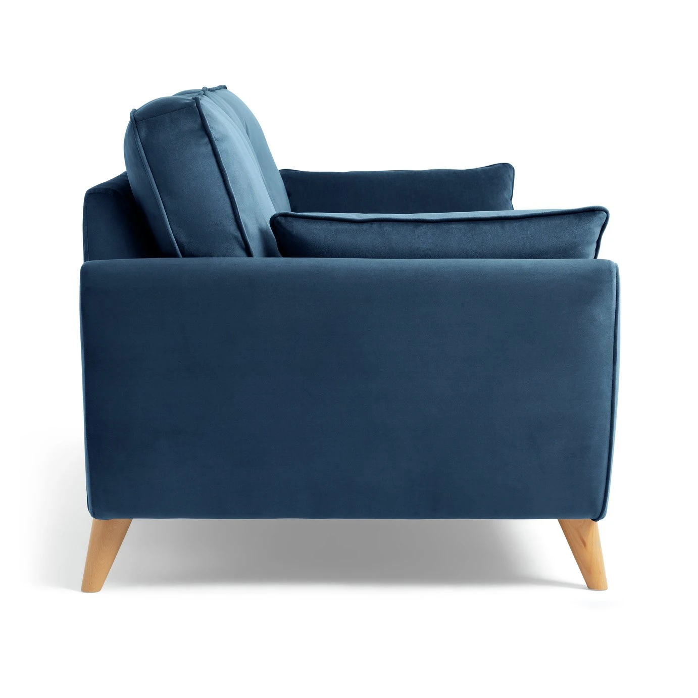 Habitat Iris Fabric 2 Seater Sofa - Navy 6 Habitat Iris Fabric 2 Seater Sofa - Navy - Image 6