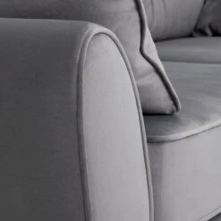 Habitat Iris Fabric 3 Seater Sofa - Grey 16 Habitat Iris Fabric 3 Seater Sofa - Grey -Habitat Store 2910710 R Z007A