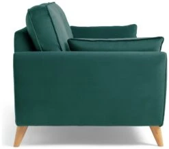 Habitat Iris Fabric 3 Seater Sofa - Teal 14 Habitat Iris Fabric 3 Seater Sofa - Teal -Habitat Store 2910772 R Z004A