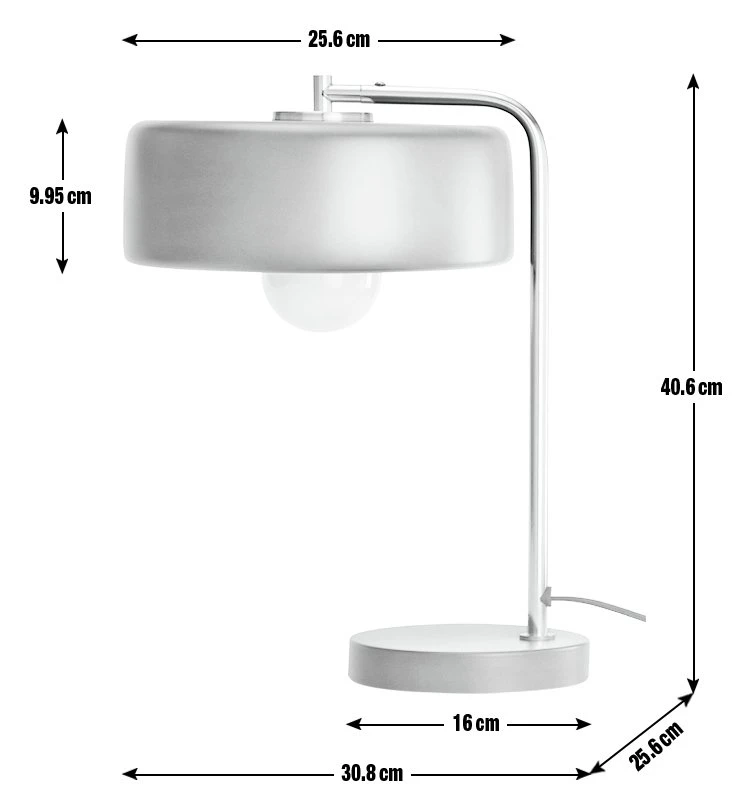 Habitat Minah Iron LED Table Lamp - Black & Brass 7 Habitat Minah Iron LED Table Lamp - Black & Brass - Image 7