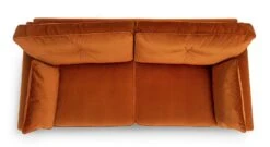 Habitat Isla 3 Seater Velvet Sofa - Orange 16 Habitat Isla 3 Seater Velvet Sofa - Orange -Habitat Store 2991629 R Z005A