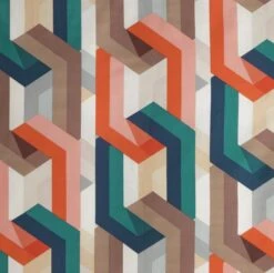 Habitat Cotton Chain Print Multicolor Bedding Set - Single -Habitat Store 2997733 R Z002A