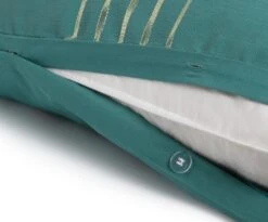 Habitat Geo Jacquard Teal Bedding Set - Double -Habitat Store 3036734 R Z003A