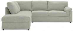 Habitat Florence Fabric Left Hand Corner Chaise Sofa - Cream -Habitat Store 3039535 R Z003A