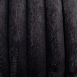 Habitat Ribbed Faux Fur Cushion - Charcoal - 50X50cm 6 Habitat Ribbed Faux Fur Cushion - Charcoal - 50X50cm -Habitat Store 3064380 R B001