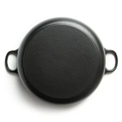 Habitat 5.3 Litre Cast Iron Casserole Dish - Black 10 Habitat 5.3 Litre Cast Iron Casserole Dish - Black -Habitat Store 3065358 R Z004A