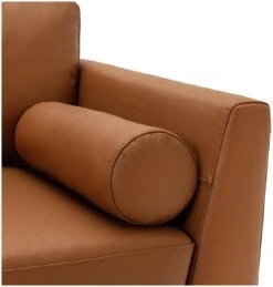 Habitat Jackson Leather Left Corner Chaise Sofa - Tan -Habitat Store 3102486 R Z009A