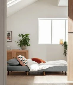 Habitat Roma Small Double Chairbed - Grey 18 Habitat Roma Small Double Chairbed - Grey -Habitat Store 3104958 R Z005A