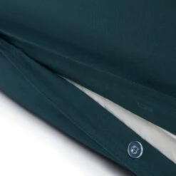 Habitat Linen Look Cotton Plain Teal Bedding Set - Single -Habitat Store 3112191 R Z003A
