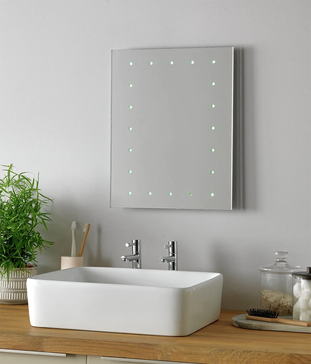 Habitat Ashbourne LED Bathroom Mirror 1 Habitat Ashbourne LED Bathroom Mirror
