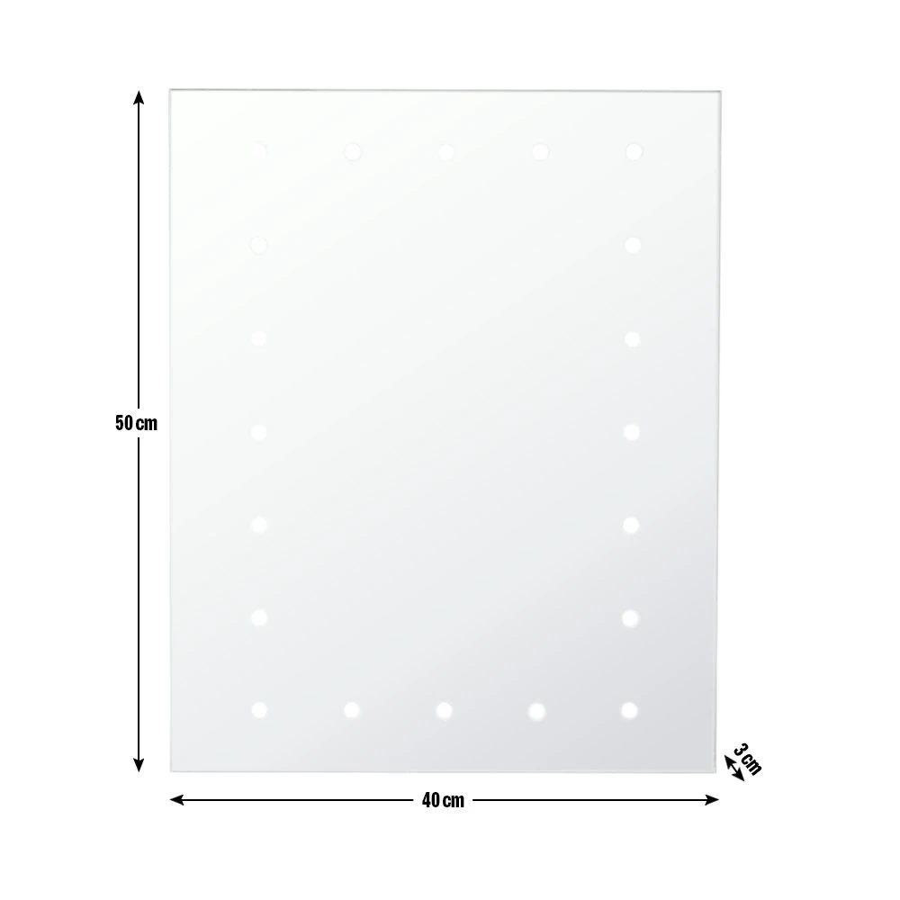 Habitat Ashbourne LED Bathroom Mirror 6 Habitat Ashbourne LED Bathroom Mirror - Image 6