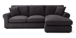 Habitat Lisbon Fabric Right Hand Corner Chaise Sofa-Charcoal 11 Habitat Lisbon Fabric Right Hand Corner Chaise Sofa-Charcoal -Habitat Store 3154173 R Z002A